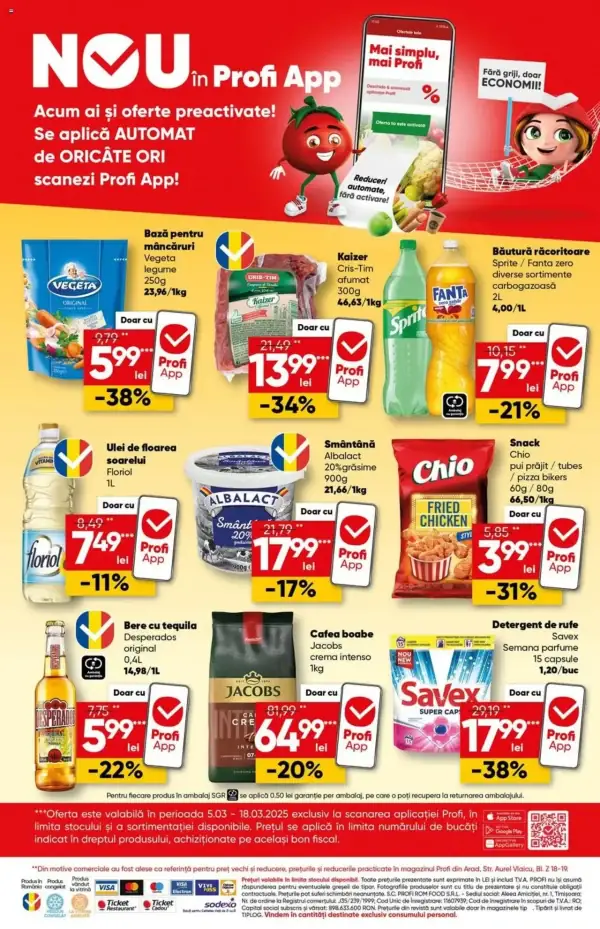 Cataloage Profi: Ofertă actuală din 05.03.2025 - Oferte "Revista " - 05-03-2025 - 18-03-2025.