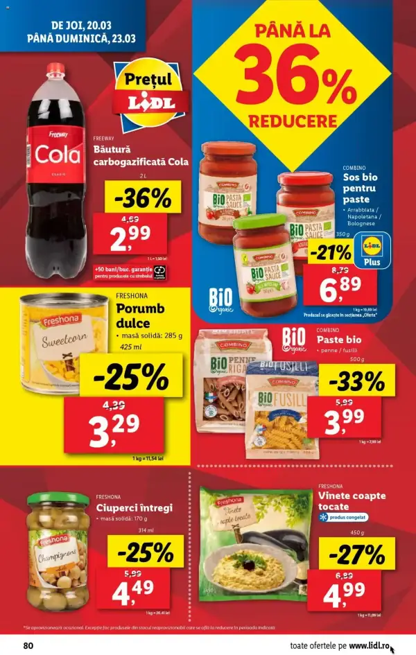 Cataloage Lidl: Ofertă actuală din 17.03.2025 - Oferta produse - 17-03-2025 - 23-03-2025.