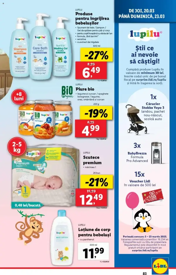 Cataloage Lidl: Ofertă actuală din 17.03.2025 - Oferta produse - 17-03-2025 - 23-03-2025.
