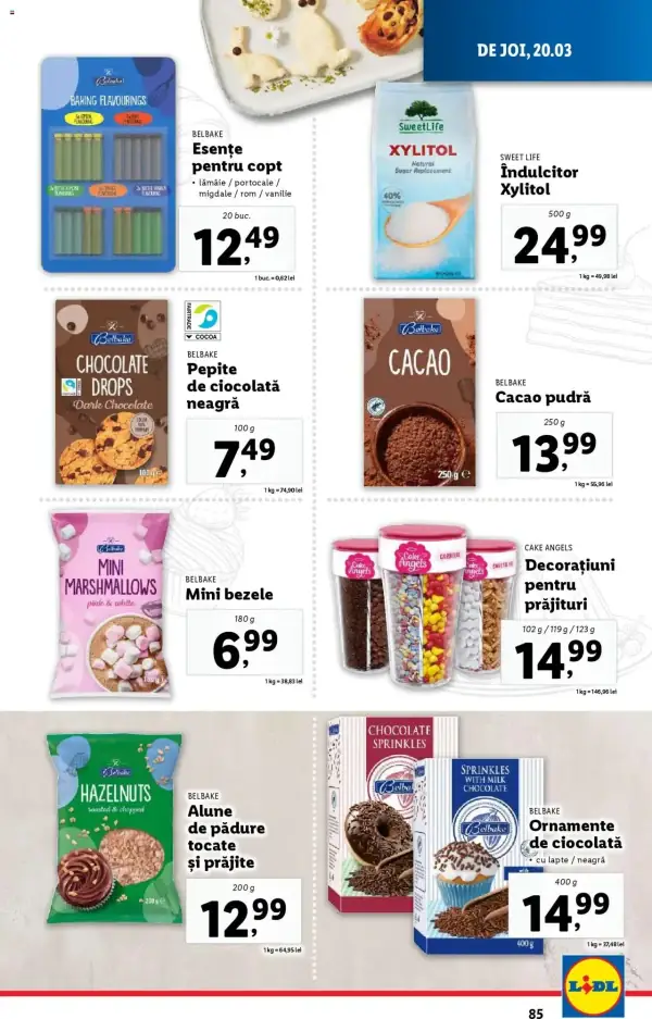 Cataloage Lidl: Ofertă actuală din 17.03.2025 - Oferta produse - 17-03-2025 - 23-03-2025.