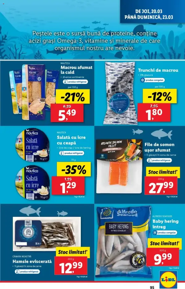 Cataloage Lidl: Ofertă actuală din 17.03.2025 - Oferta produse - 17-03-2025 - 23-03-2025.