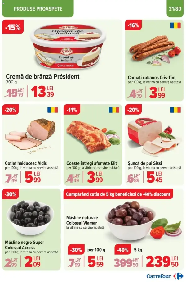 Cataloage Carrefour: Ofertă actuală din 19.03.2025 - "Catalog nou" - 19-03-2025 - 25-03-2025.