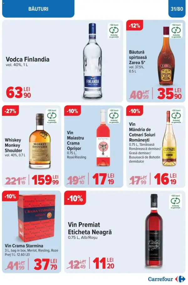 Cataloage Carrefour: Ofertă actuală din 19.03.2025 - "Catalog nou" - 19-03-2025 - 25-03-2025.
