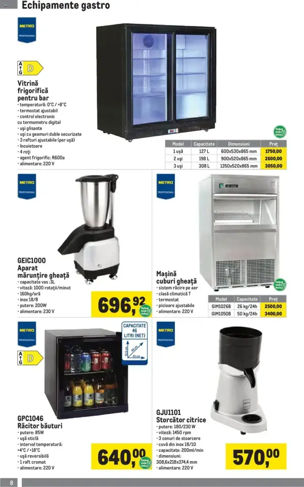 Cataloage Metro: Ofertă actuală din 01.04.2025 - Soluții Nealimentare pentru HoReCa - 01-04-2025 - 30-06-2025.