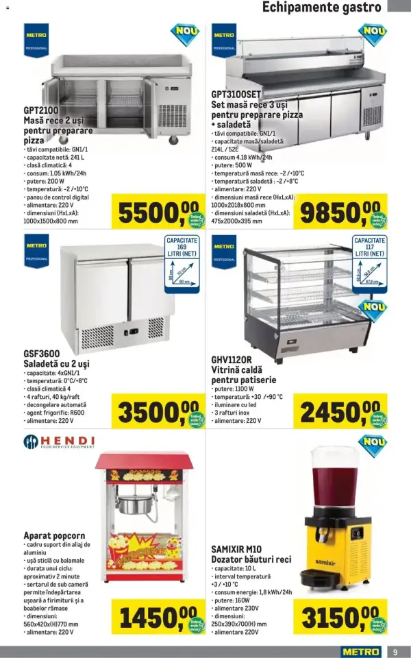 Cataloage Metro: Ofertă actuală din 01.04.2025 - Soluții Nealimentare pentru HoReCa - 01-04-2025 - 30-06-2025.
