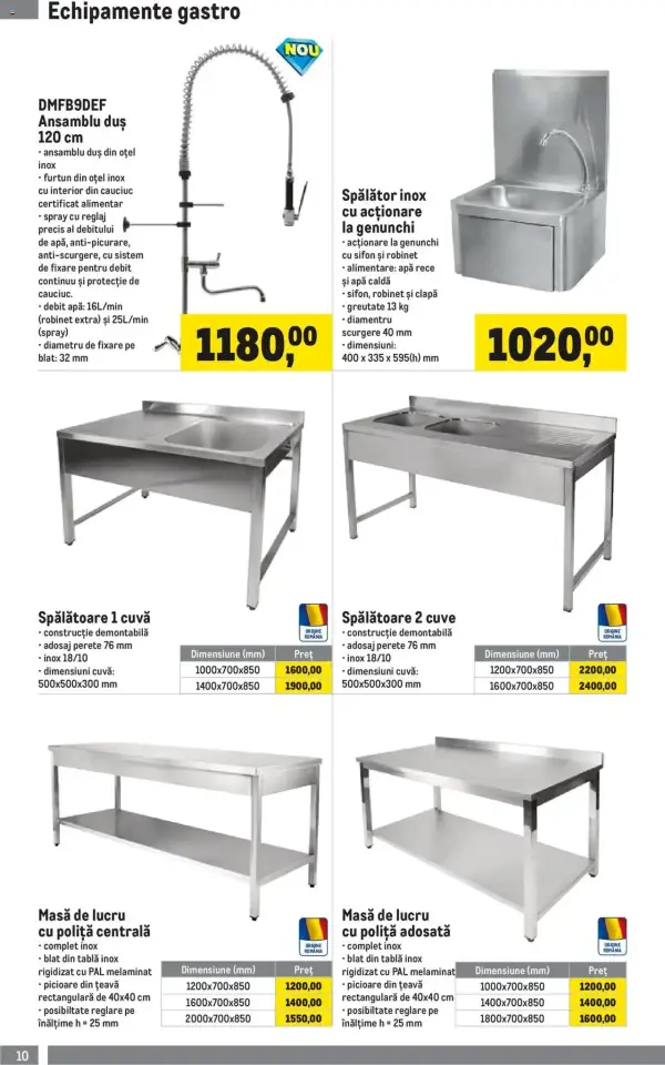 Cataloage Metro: Ofertă actuală din 01.04.2025 - Soluții Nealimentare pentru HoReCa - 01-04-2025 - 30-06-2025.