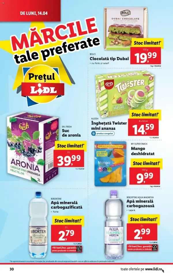 Cataloage Lidl: Ofertă actuală din 14.04.2025 - Oferta produse - 14-04-2025 - 19-04-2025.