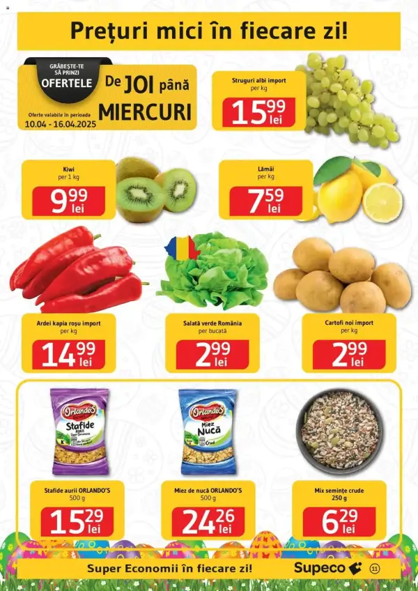 Cataloage Supeco: Ofertă actuală din 10.04.2025 - 10-04-2025 - 23-04-2025.