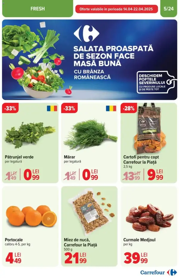 Cataloage Carrefour: Ofertă actuală din 10.04.2025 - "Catalog Deschidere Drobeta" - 10-04-2025 - 22-04-2025.