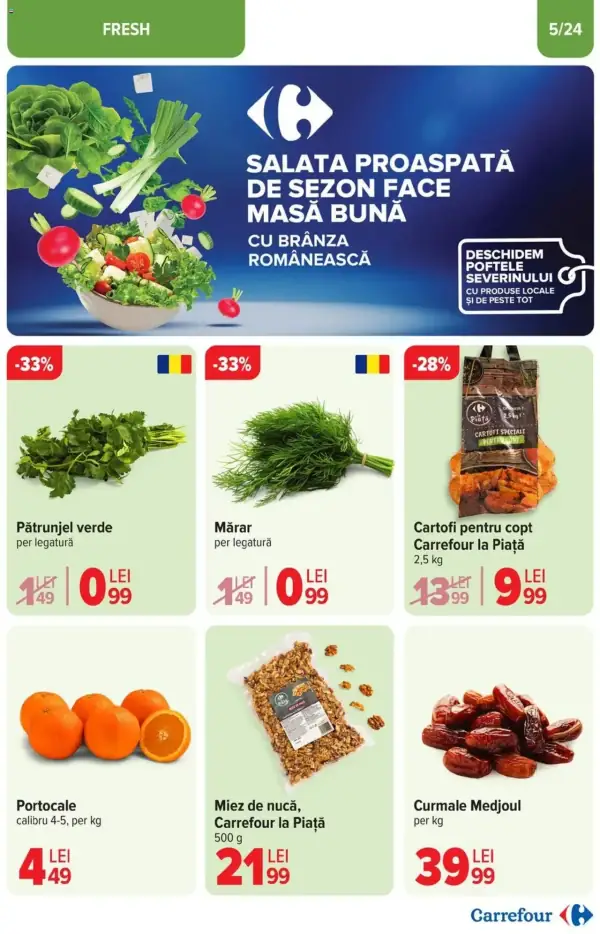 Cataloage Carrefour: Ofertă actuală din 14.04.2025 - "Catalog Redeschidere Drobeta" - 14-04-2025 - 22-04-2025.