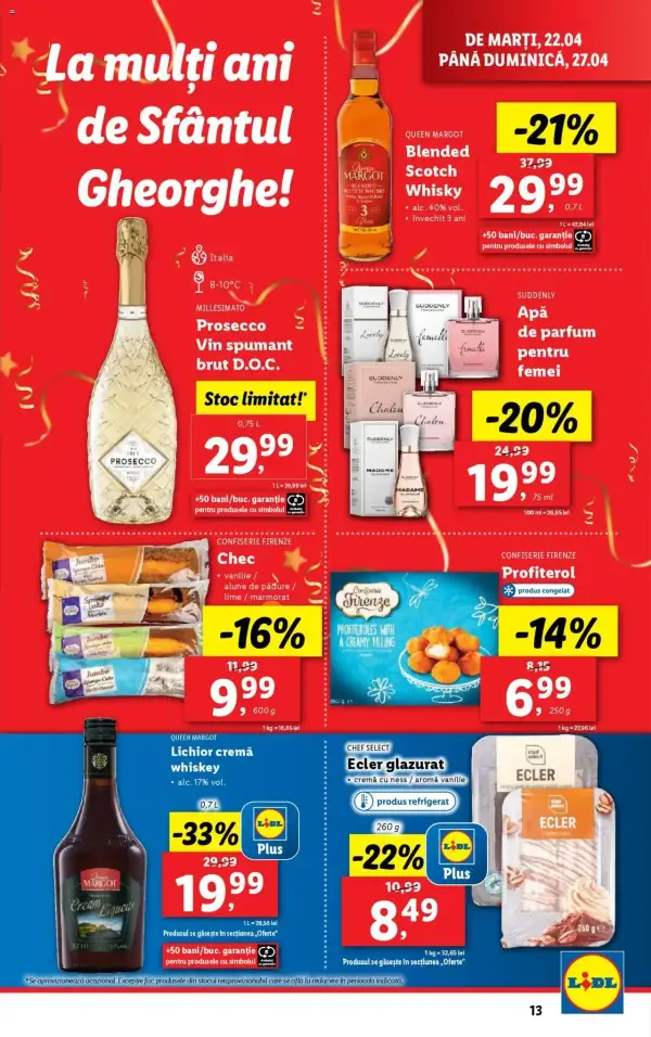 Cataloage Lidl: Ofertă actuală din 22.04.2025 - Oferta produse - 22-04-2025 - 27-04-2025.