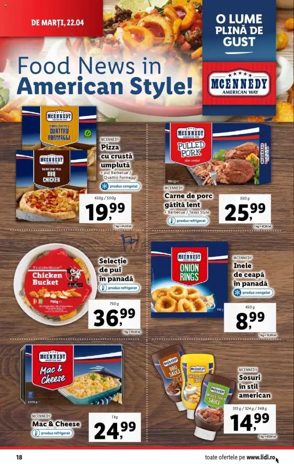 Cataloage Lidl: Ofertă actuală din 22.04.2025 - Oferta produse - 22-04-2025 - 27-04-2025.