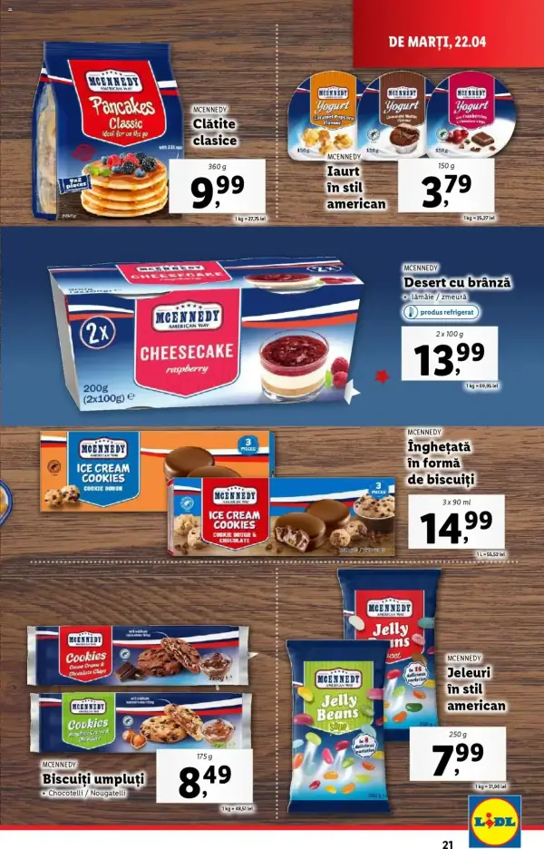 Cataloage Lidl: Ofertă actuală din 22.04.2025 - Oferta produse - 22-04-2025 - 27-04-2025.