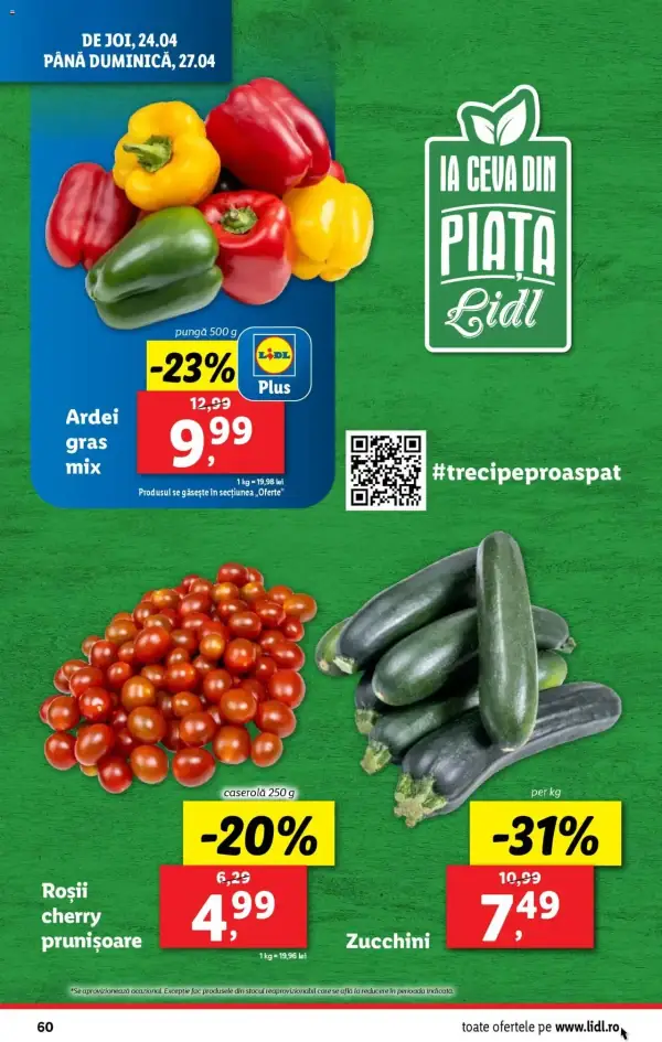 Cataloage Lidl: Ofertă actuală din 22.04.2025 - Oferta produse - 22-04-2025 - 27-04-2025.