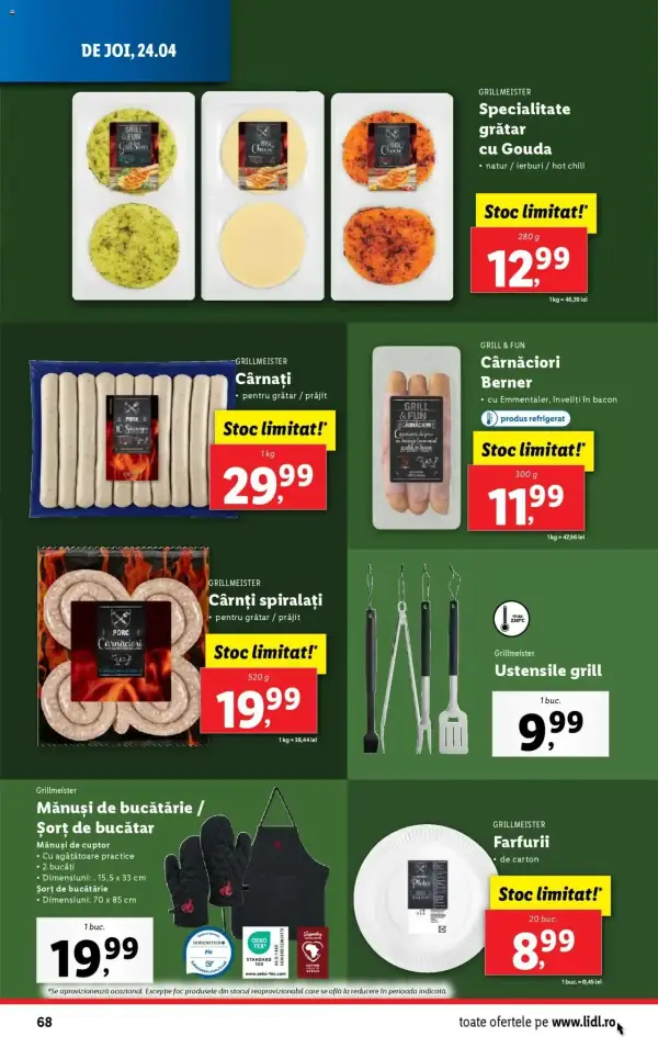 Cataloage Lidl: Ofertă actuală din 22.04.2025 - Oferta produse - 22-04-2025 - 27-04-2025.