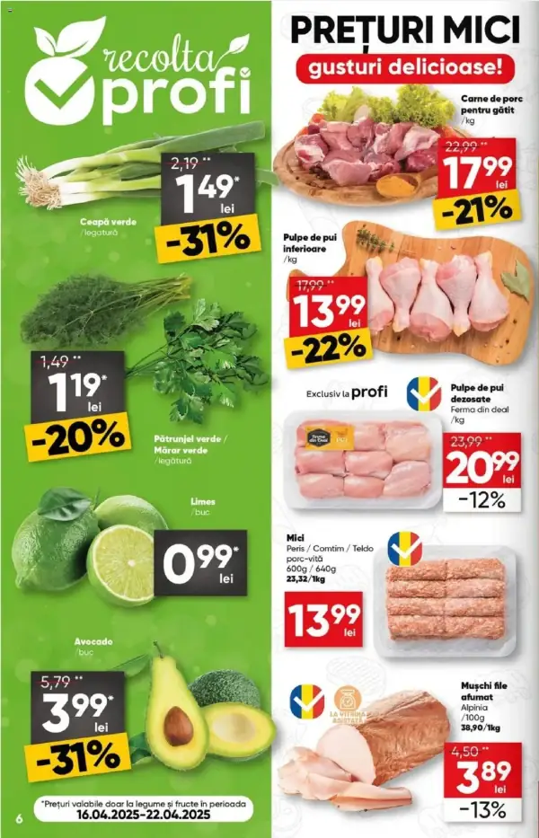 Cataloage Profi: Ofertă actuală din 16.04.2025 - Oferte "Revista " - 16-04-2025 - 29-04-2025.