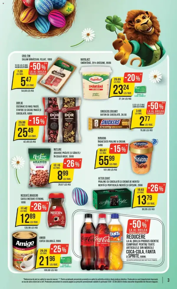 Cataloage Mega Image: Ofertă actuală din 17.04.2025 - Revista nou - 17-04-2025 - 23-04-2025.