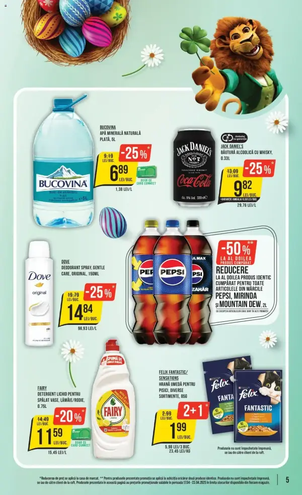 Cataloage Mega Image: Ofertă actuală din 17.04.2025 - Revista nou - 17-04-2025 - 23-04-2025.