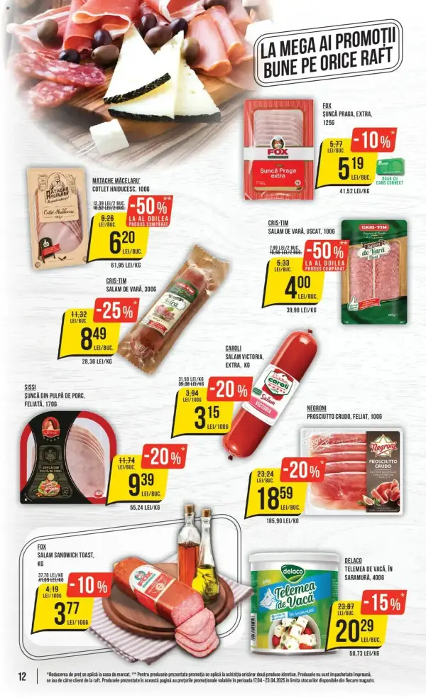 Cataloage Mega Image: Ofertă actuală din 17.04.2025 - Revista nou - 17-04-2025 - 23-04-2025.