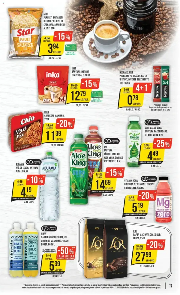Cataloage Mega Image: Ofertă actuală din 17.04.2025 - Revista nou - 17-04-2025 - 23-04-2025.
