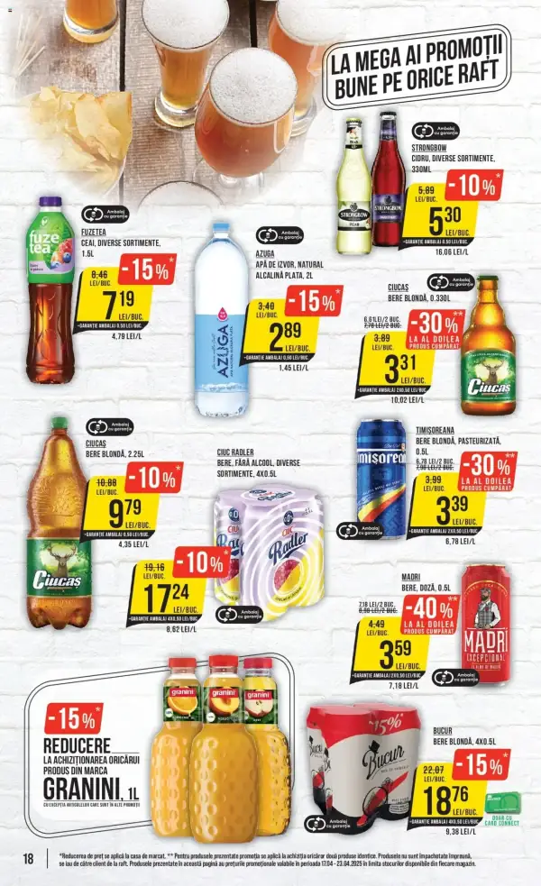 Cataloage Mega Image: Ofertă actuală din 17.04.2025 - Revista nou - 17-04-2025 - 23-04-2025.