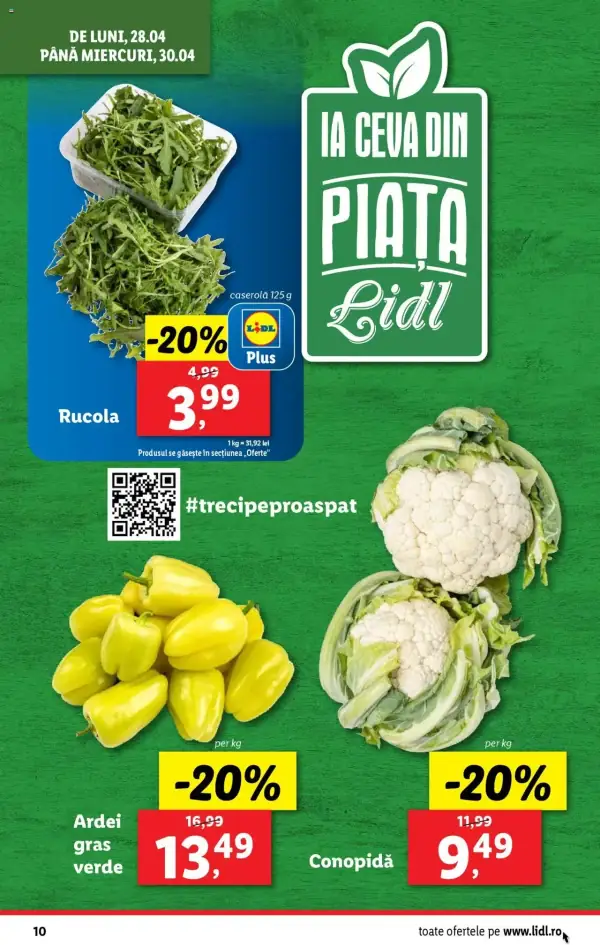 Cataloage Lidl: Ofertă actuală din 28.04.2025 - Oferta produse - 28-04-2025 - 04-05-2025.