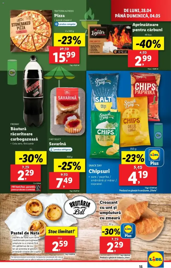Cataloage Lidl: Ofertă actuală din 28.04.2025 - Oferta produse - 28-04-2025 - 04-05-2025.