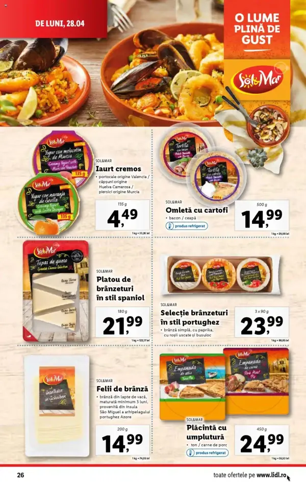 Cataloage Lidl: Ofertă actuală din 28.04.2025 - Oferta produse - 28-04-2025 - 04-05-2025.