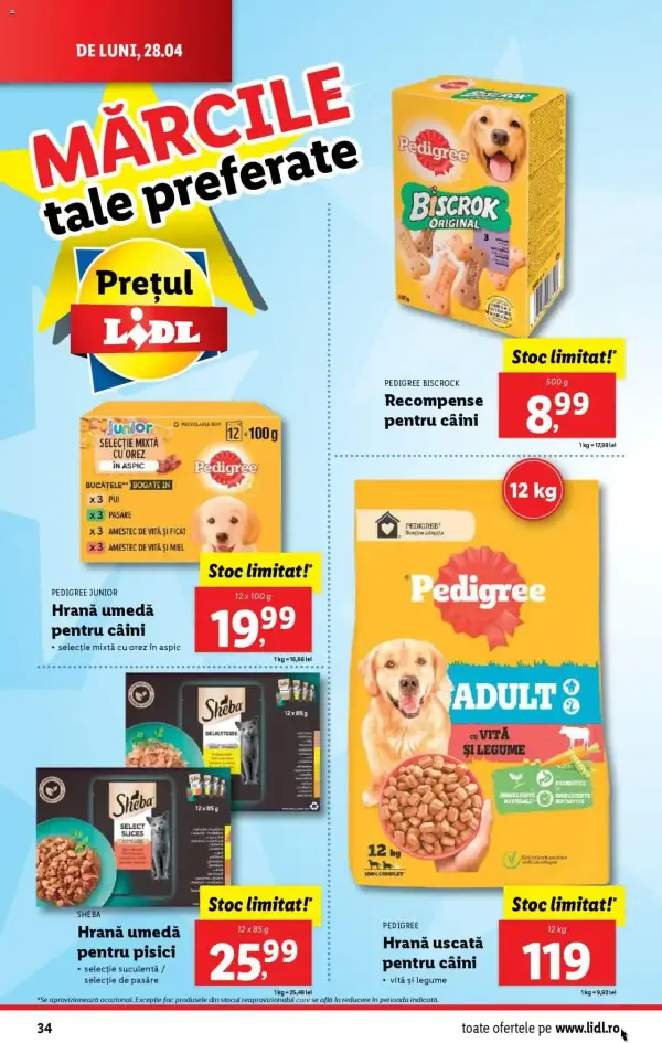 Cataloage Lidl: Ofertă actuală din 28.04.2025 - Oferta produse - 28-04-2025 - 04-05-2025.