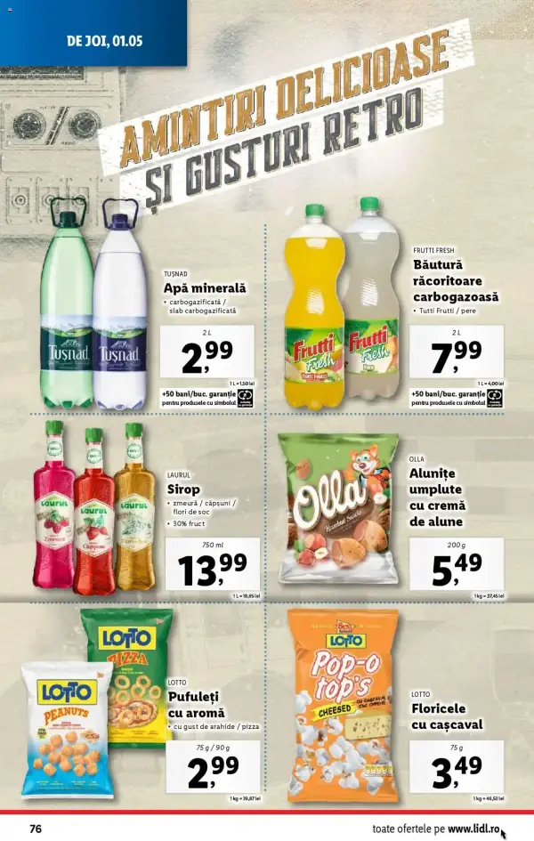 Cataloage Lidl: Ofertă actuală din 28.04.2025 - Oferta produse - 28-04-2025 - 04-05-2025.