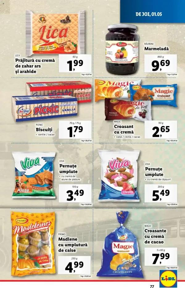 Cataloage Lidl: Ofertă actuală din 28.04.2025 - Oferta produse - 28-04-2025 - 04-05-2025.