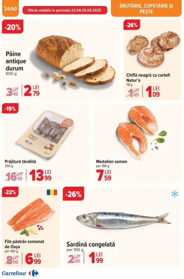 Cataloage Carrefour: Ofertă actuală din 23.04.2025 - "Catalog nou" - 23-04-2025 - 06-05-2025.