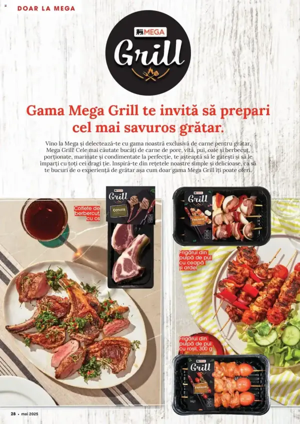 Cataloage Mega Image: Ofertă actuală din 01.05.2025 - Revista nou - 01-05-2025 - 27-05-2025.