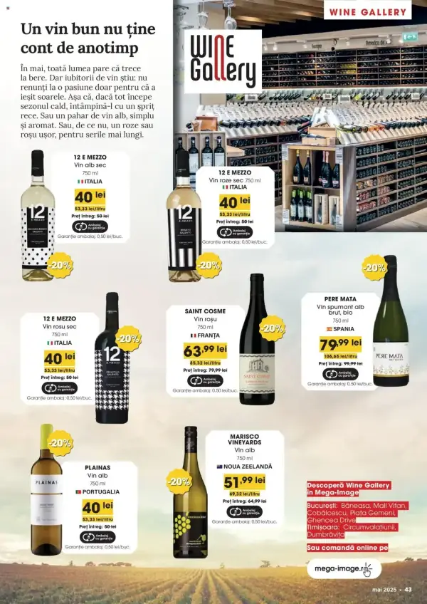 Cataloage Mega Image: Ofertă actuală din 01.05.2025 - Revista nou - 01-05-2025 - 27-05-2025.