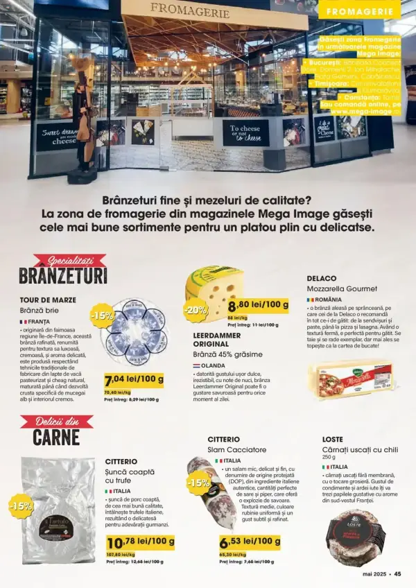 Cataloage Mega Image: Ofertă actuală din 01.05.2025 - Revista nou - 01-05-2025 - 27-05-2025.