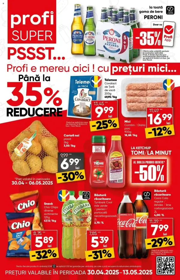 Cataloage Profi: Ofertă actuală din 30.04.2025 - Oferte "Revista " - 30-04-2025 - 13-05-2025.