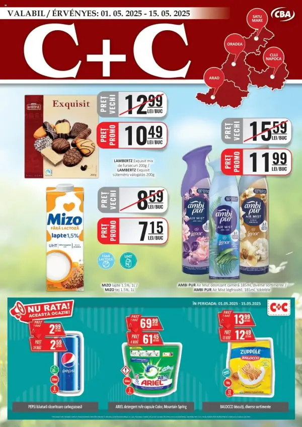 Cataloage CBA: Ofertă actuală din 01.05.2025 - 01-05-2025 - 15-05-2025.