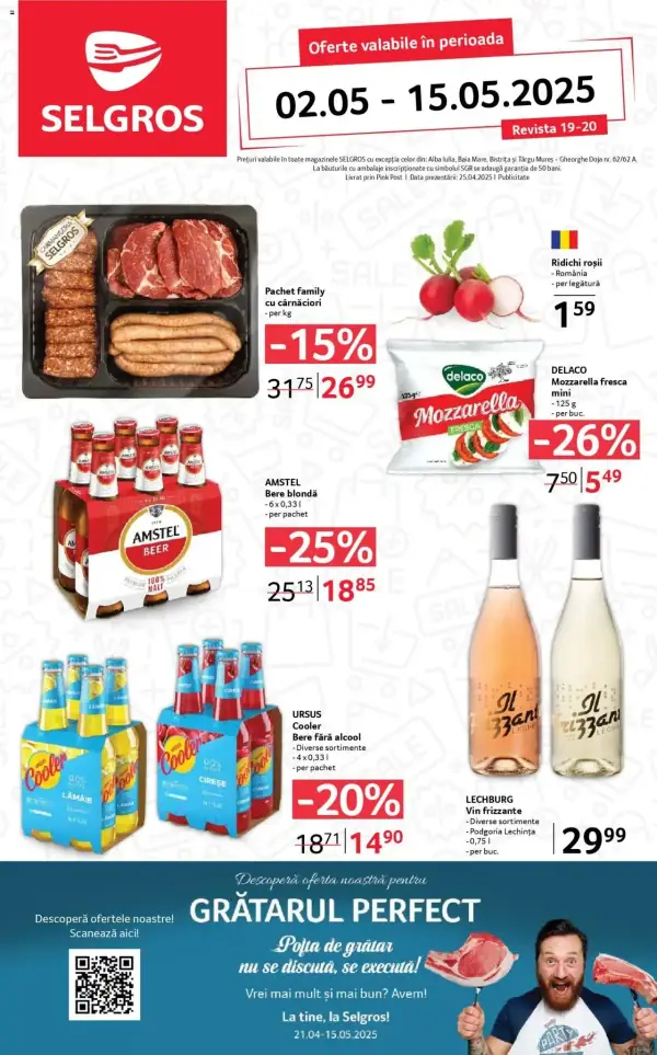 Cataloage Selgros: Ofertă actuală din 02.05.2025 - Food - 02-05-2025 - 15-05-2025.