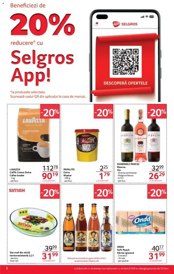 Cataloage Selgros: Ofertă actuală din 02.05.2025 - Food - 02-05-2025 - 15-05-2025.