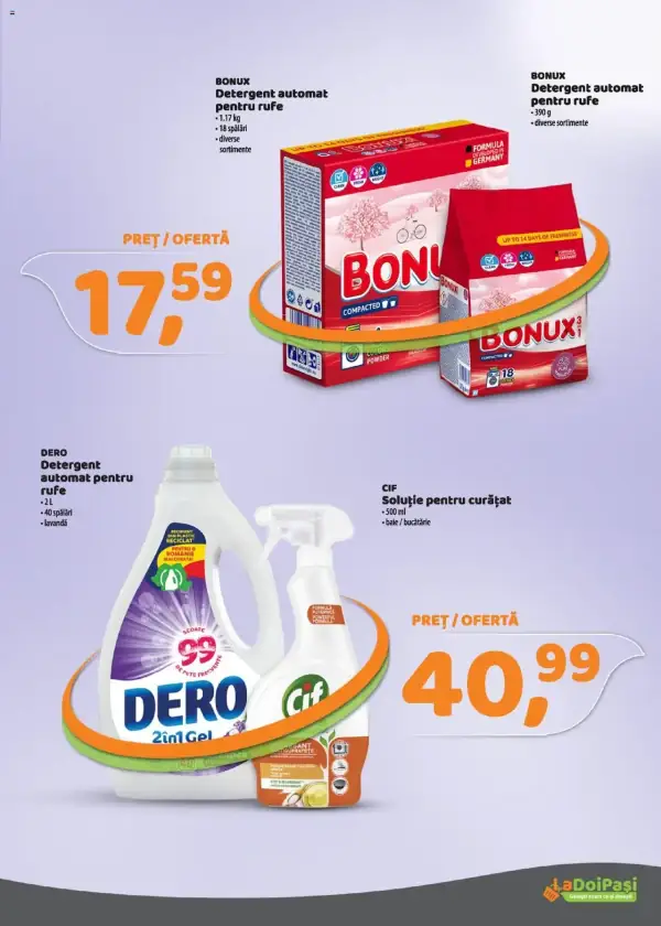 Cataloage LaDoiPaşi: Ofertă actuală din 01.05.2025 - 01-05-2025 - 31-05-2025.