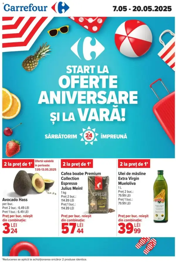 Cataloage Carrefour: Ofertă actuală din 07.05.2025 - "Catalog nou" - 07-05-2025 - 20-05-2025.
