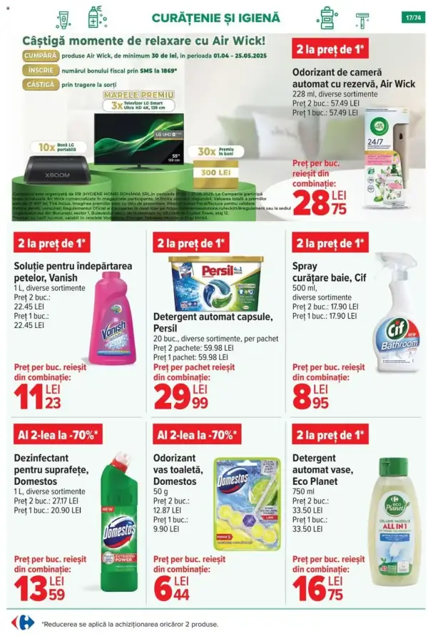 Cataloage Carrefour: Ofertă actuală din 07.05.2025 - "Catalog nou" - 07-05-2025 - 20-05-2025.