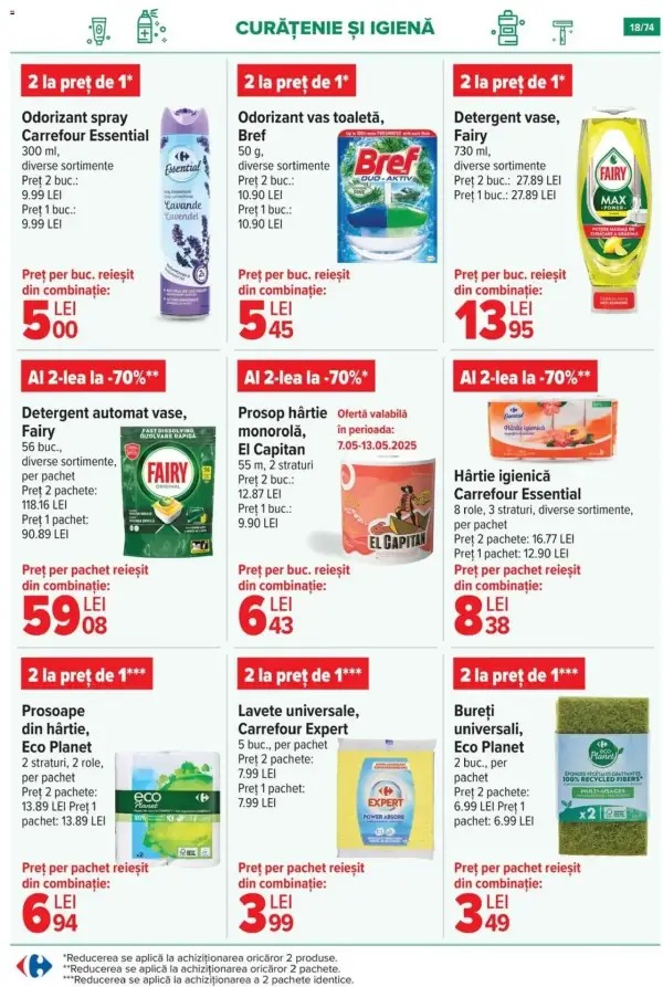 Cataloage Carrefour: Ofertă actuală din 07.05.2025 - "Catalog nou" - 07-05-2025 - 20-05-2025.