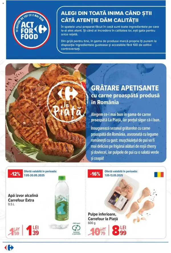Cataloage Carrefour: Ofertă actuală din 07.05.2025 - "Catalog nou" - 07-05-2025 - 20-05-2025.