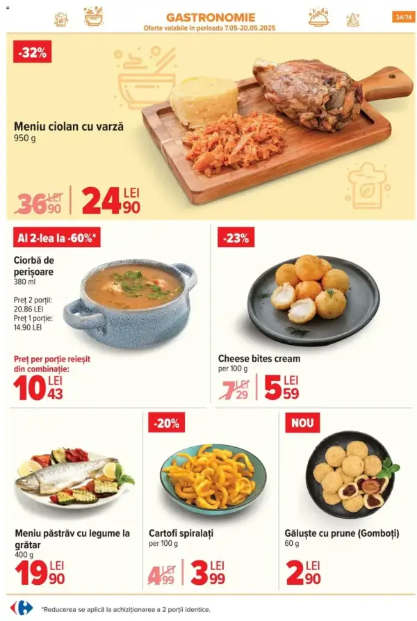 Cataloage Carrefour: Ofertă actuală din 07.05.2025 - "Catalog nou" - 07-05-2025 - 20-05-2025.