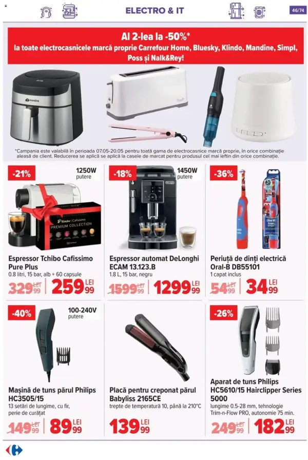Cataloage Carrefour: Ofertă actuală din 07.05.2025 - "Catalog nou" - 07-05-2025 - 20-05-2025.
