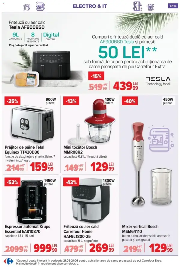 Cataloage Carrefour: Ofertă actuală din 07.05.2025 - "Catalog nou" - 07-05-2025 - 20-05-2025.