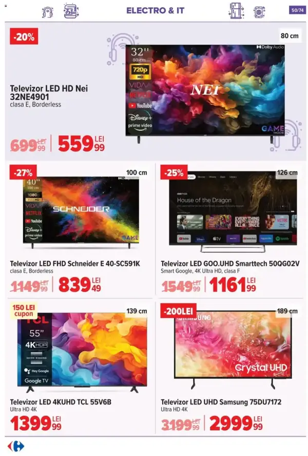 Cataloage Carrefour: Ofertă actuală din 07.05.2025 - "Catalog nou" - 07-05-2025 - 20-05-2025.