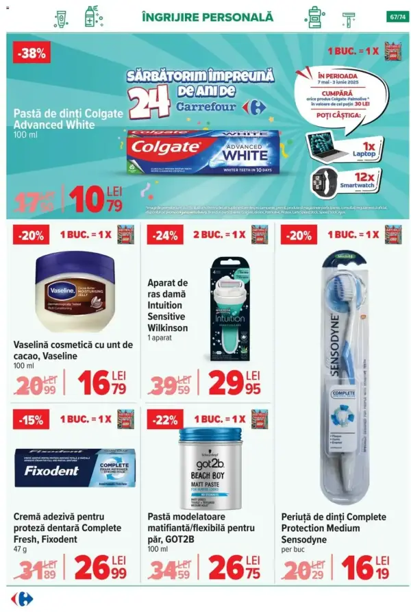 Cataloage Carrefour: Ofertă actuală din 07.05.2025 - "Catalog nou" - 07-05-2025 - 20-05-2025.