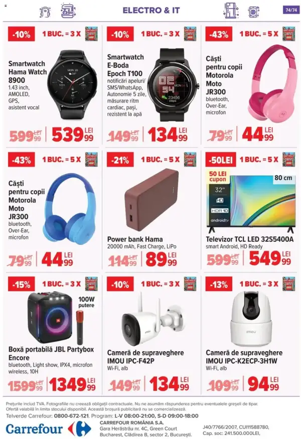 Cataloage Carrefour: Ofertă actuală din 07.05.2025 - "Catalog nou" - 07-05-2025 - 20-05-2025.